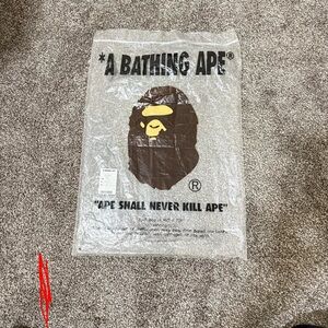 Bape Plastic Garment Bag